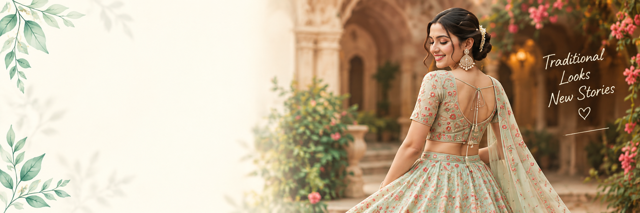 A Dandiya Libas occasion wear look
